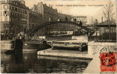 Paris 10e - Canal Saint-Martin à Paris 10e