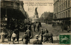 Paris 10e - Le Faubourg du Temple à Paris 10e