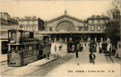 Paris 10e - La Gare de l'Est à Paris 10e