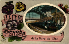 Paris 10e - Une Pensée de la Gare de l'Est à Paris 10e
