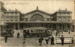 Paris 10e - La Gare de l'Est à Paris 10e