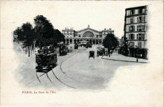 Paris 10e - La Gare de l'Est à Paris 10e