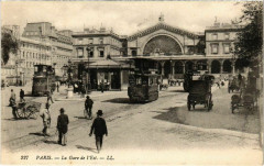 Paris 10e - La Gare de l'Est à Paris 10e
