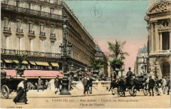 Paris 9e - Rue Auber - Station du Métropolitain à Paris 9e