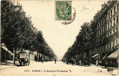 Paris 9e - L'Avenue Trudaine à Paris 9e