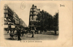 Paris 9e - Un Coin du boulevard Haussmann à Paris 9e