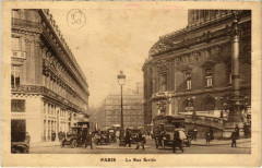 Paris 9e - La Rue Scribe à Paris 9e