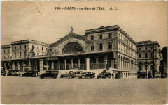 Paris 10e - La Gare de l'Est à Paris 10e