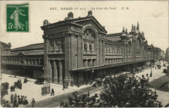 Paris - La Gare du Nord à Paris