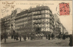 Paris - Boulevard Denain et Rue Lafayette à Paris