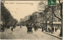 Paris - Le Boulevard Poissonniére à Paris