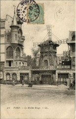 Le Moulin Rouge à Paris 18e
