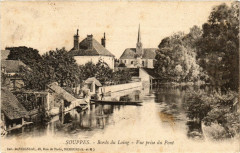 Souppes - Bords du Loing - Vue prise du Pont
