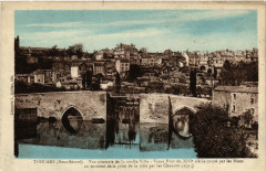 Thouars - Vue générale du la Vieille Ville - Vieux Pont