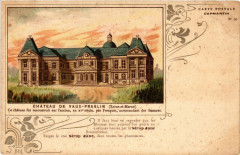 Chateau de Vaux-Praslin - Litho