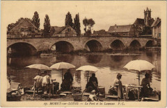 Moret Le Pont et les Laveuses France