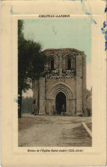Chateau Landon Ruines l'Eglise Saint-Andre France