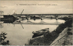 Montereau Bords de I'Yonne et Pont de Moscou France -
													77 Seine et Marne
												