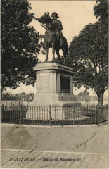 Montereau Statue de Napoleon France