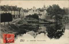 Nemours Vue sur le Loing France à Nemours