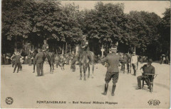 Fontainebleau Raid National Militaire Hippique France à Fontainebleau