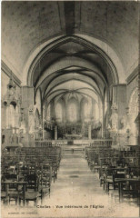 Chelles - Vue interieure de l'Eglise à Chelles