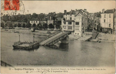 Lagny-Thorigny - Sur l'ordre du Marechal French le Genie francais