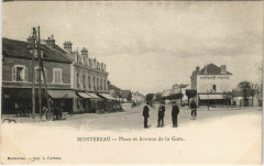 Montereau - Place et Avenue de la Gare