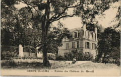 Gretz - Entrée du Chateau du Mesnil