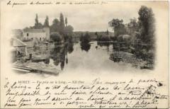 Moret - Vue prise sur le Loing