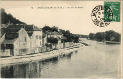 Montereau - Vue sur la Seine