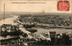 Montereau-Faut-Yonne - Vue générale prise de Surville -
													77 Seine et Marne
												