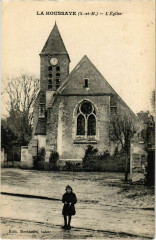 La Houssaye - L'Eglise  -
													77 Seine et Marne
												