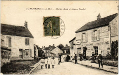 Aubepierre Mairie Ecole et Maison Brochet