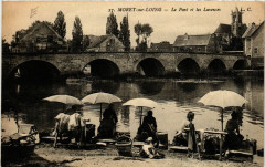 Moret-sur-Loing - Le Pont et les Laveuses