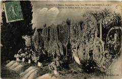 Bataille de la Marne La Ferte Gaucher Tombes de Soldats morts a