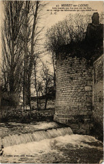Moret-sur-Loing - Gette tourelle que l'unpeut voir du Pont