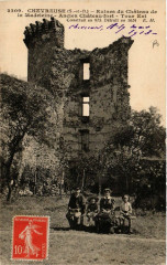 Chevreuse - Ruines du Chateau de la Madeleine