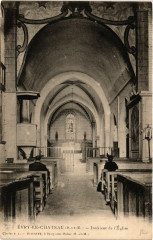 Evry le Chateau - Interieur de l'Eglise