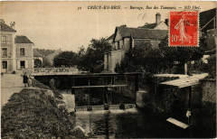 Crecy-en-Brie - Barrage Rue des Tanneurs -
													77 Seine et Marne
												