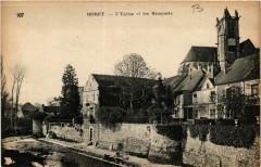 Moret - L'Eglise et les Remparts