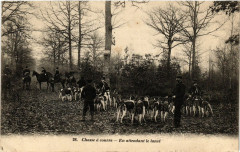 Chasse a courre - En Attendant le lance