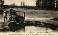 Fontaine de Napoleon dans le Parc