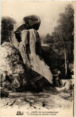Foret de Fontainebleau - La Dame-JEANne à Fontainebleau