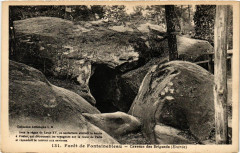 Foret de Fontainebleau - Caverne des Brigands à Fontainebleau