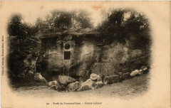 Foret de Fontainebleau - Grotte Colinet à Fontainebleau