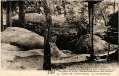 Foret de Fontainebleau - Caverne des Brigands à Fontainebleau