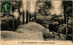 Foret de Fontainebleau - La Caverne des Brigands à Fontainebleau