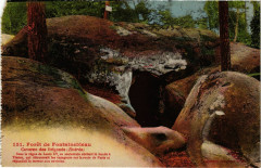 Foret de Fontainebleau - Caverne des Brigands à Fontainebleau