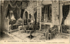 Fontainebleau - Le Palais - Chambre de Napoleon à Fontainebleau